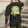 クラシックなデザート愛好家のための素晴らしいキーライムパイ。 メンズTシャツ バックプリント 彼への贈り物