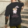 クレヨンしんちゃん うさぎしんちゃん ワンポイント メンズTシャツ バックプリント 彼への贈り物