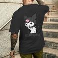 クロミ Usデザイン ふりむき メンズTシャツ バックプリント 彼への贈り物