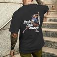 グランブルーファンタジーヴァーサス -ライジング- Dash Light Attack グラン メンズTシャツ バックプリント 彼への贈り物