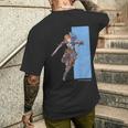 グランブルーファンタジーヴァーサス -ライジング- グラン メンズTシャツ バックプリント 彼への贈り物
