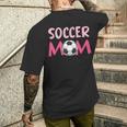 サッカー ママ サッカー プレーヤー マミー サッカー スポーツ サッカー メンズTシャツ バックプリント 彼への贈り物