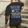 サッカー ママ マミー メンズTシャツ バックプリント 彼への贈り物