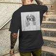 サングラスをかけたキャバリア メンズTシャツ バックプリント 彼への贈り物