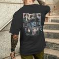 ザ・ブレックファスト・クラブのビンテージ写真 メンズTシャツ バックプリント 彼への贈り物