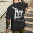 シンガポール マリーナベイ ヴィンテージ スカイライン アジア アイラブシンガポール I Loveingapore メンズTシャツ バックプリント 彼への贈り物