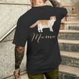 スコティッシュフォールドキャット ママシャツ 猫 ママ ママ メンズTシャツ バックプリント 彼への贈り物