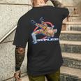 スープレックス プロレスアート メンズTシャツ バックプリント 彼への贈り物