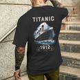 タイタニック 1912 ヴィンテージ タイタニック エキスパート タイタニック ボーイズ ガールズ メンズTシャツ バックプリント 彼への贈り物