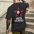 チェ・ゲバラ、キューバ、革命、ゲリラ、チェ メンズTシャツ バックプリント 彼への贈り物