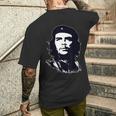 チェ・ゲバラ・ゲリラ・キューバ革命。 メンズTシャツ バックプリント 彼への贈り物