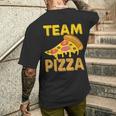 チームピザ メンズTシャツ バックプリント 彼への贈り物
