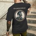 テーベのエパミノンダス 古代ギリシャの歴史 メンズTシャツ バックプリント 彼への贈り物