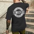 デトロイトビンテージ Detroitintage メンズTシャツ バックプリント 彼への贈り物