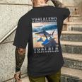 トララレロトララーラ-イタリアンブレインロットミーム メンズTシャツ バックプリント 彼への贈り物