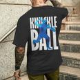 ナックルボール 野球 メンズTシャツ バックプリント 彼への贈り物