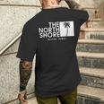 ノースショア ハワイ ヤシの木 メンズTシャツ バックプリント 彼への贈り物