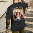 ハベムス・パパム教皇レオ14世 メンズTシャツ バックプリント 彼への贈り物