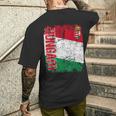 ハンガリー 旗 大 国旗 メンズ レディース キッズ ハンガリー メンズTシャツ バックプリント 彼への贈り物
