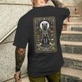 バステット 猫 女神 古代エジプト エジプト神話 メンズTシャツ バックプリント 彼への贈り物