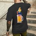 ビール 酒 面白いtシャツ フェルメール 飲み おもしろ 飲み会 のんべえ メンズ ネタ 服 アート グッズ メンズTシャツ バックプリント 彼への贈り物