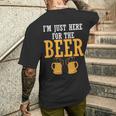 ビール好きのシャツビール好きにはたまらない メンズTシャツ バックプリント 彼への贈り物