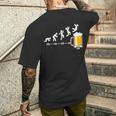 ビール週間ついに金曜日の週末面白いビールギフト メンズTシャツ バックプリント 彼への贈り物