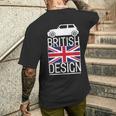 ブリティッシュクラシックカー ミニ メンズTシャツ バックプリント 彼への贈り物