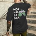ベトナム ベトナム人 ベトナム語 モット・ハイ・バ・ドゾ ワン・ツー・スリー・チアーズ メンズTシャツ バックプリント 彼への贈り物