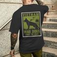 ベトナム戦争犬 メンズTシャツ バックプリント 彼への贈り物