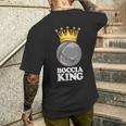 ボッチャキング プレーヤーウェア ボッチャボール付き ボッチャ メンズTシャツ バックプリント 彼への贈り物