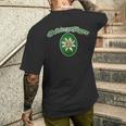 マウンテンハンター エーデルワイス 兵士とドイツ軍 メンズTシャツ バックプリント 彼への贈り物
