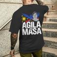 マサ・フィリピンのサラ・ドゥテルテ・アギラ、私たちはprrdを支持します メンズTシャツ バックプリント 彼への贈り物