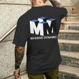 マッシブ・ダイナミック メンズTシャツ バックプリント 彼への贈り物