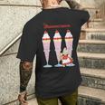 マロンクリーム パフェ メンズTシャツ バックプリント 彼への贈り物