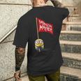 ミニオン Flag Bob メンズTシャツ バックプリント 彼への贈り物