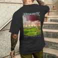 メガデス-ユーサナシア メンズTシャツ バックプリント 彼への贈り物