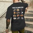 モルモットの種類 ふわふわポテト愛好家 キッズ ペット モルモット。 メンズTシャツ バックプリント 彼への贈り物