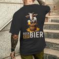 ヤギビールバレル オクトーバーフェスト ヤギヤギビールバレル メンズTシャツ バックプリント 彼への贈り物
