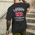 ユニオンジャック イギリス国旗 イギリス国旗 ロンドン メンズTシャツ バックプリント 彼への贈り物