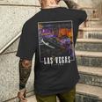 ラスベガス 夜のネバダスカイライン お土産 ラスベガス メンズTシャツ バックプリント 彼への贈り物