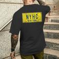 レトロ オールドスクール ニューヨーク ハードコア Nyhc パンクロックミュージック Nyc メンズTシャツ バックプリント 彼への贈り物