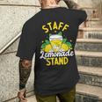 レモネードスタンド スタッフ レモネードスタンド Ceo レモネードメーカー メンズTシャツ バックプリント 彼への贈り物