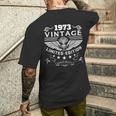 ヴィンテージ 1973 メンズ 限定版 Bday 1973 Birthday メンズTシャツ バックプリント 彼への贈り物