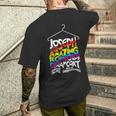 公式「Joseph And The Amazing Technicolor Dreamcoat」 メンズTシャツ バックプリント 彼への贈り物