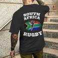南アフリカ スプリングボックス ラグビー メンズTシャツ バックプリント 彼への贈り物