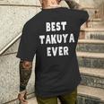 史上最高の Takuya メンズTシャツ バックプリント 彼への贈り物