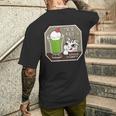 喫茶チビトラ Cafe Chibitora メンズTシャツ バックプリント 彼への贈り物