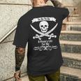 海賊tシャツ メンズ レディース キッズ ヨー・ホー A Pirate's Life For Me メンズTシャツ バックプリント 彼への贈り物