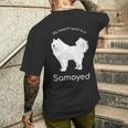 私の親友はサモエドです メンズTシャツ バックプリント 彼への贈り物